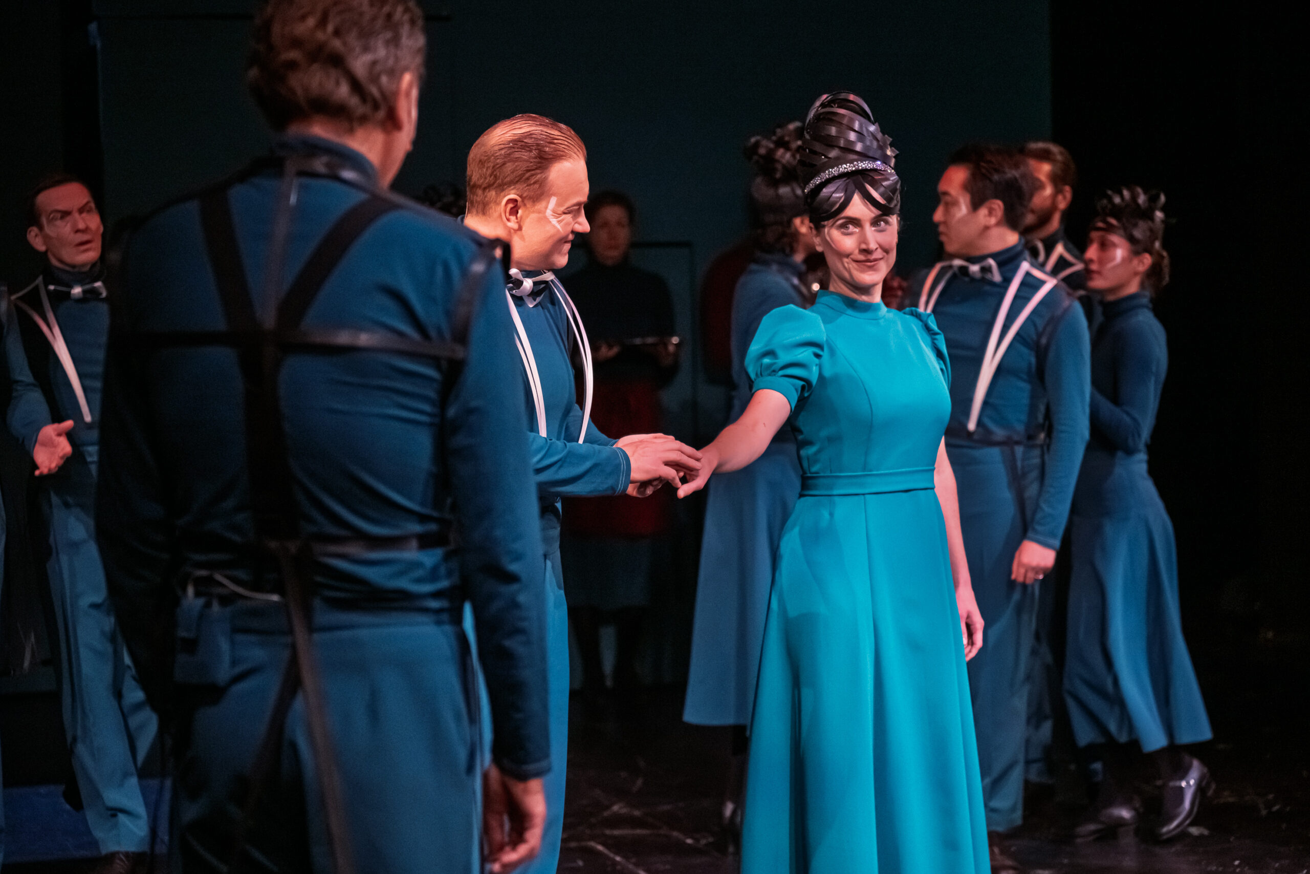 Laura Scherwitzl mit Ensemble